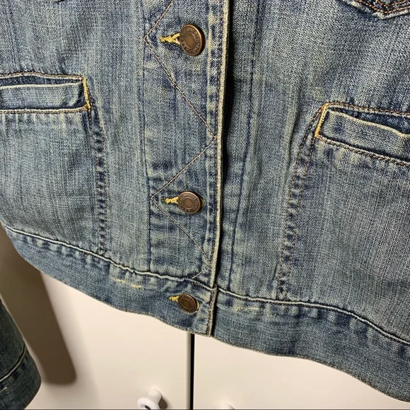 Abercrombie & Fitch Trucker Jean Jacket - Picture 4 of 13